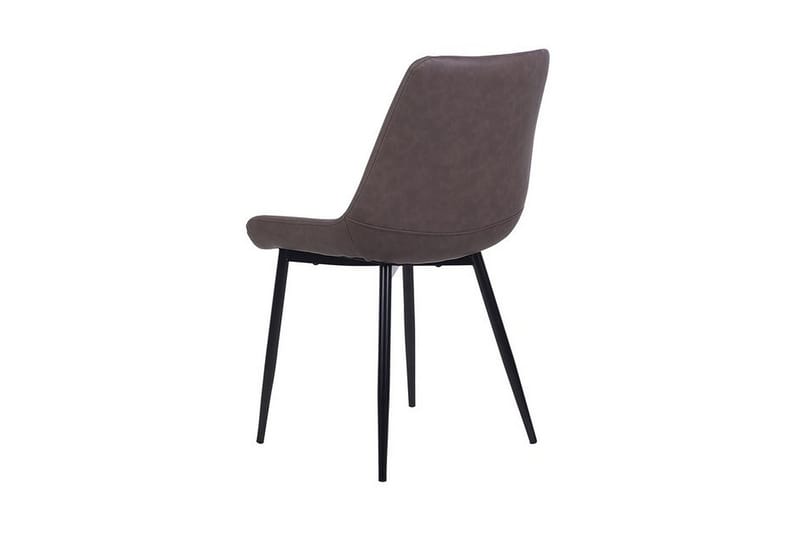 Melrose Design Spisebordsstol i Kunstlæder - Brun - Møbler - Stole & lænestole - Spisebordsstole & køkkenstole