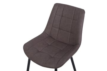 Melrose Design Spisebordsstol i Kunstlæder - Brun - Møbler - Stole & lænestole - Spisebordsstole & køkkenstole