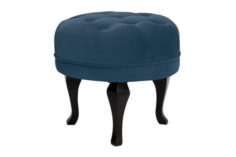 Merit spisebordsstol velour - Blå - Møbler - Stole & lænestole - Lænestole