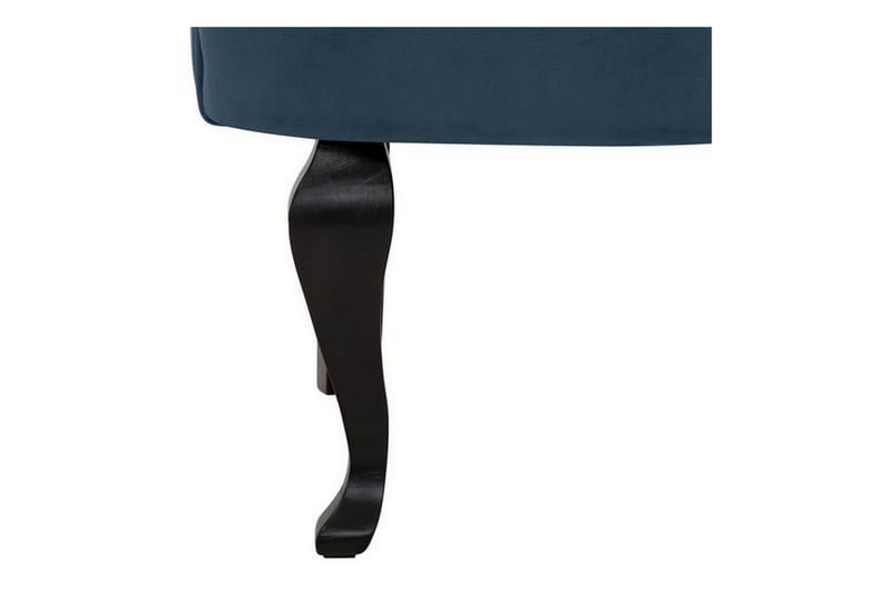 Merit spisebordsstol velour - Blå - Spisebordsstole & køkkenstole