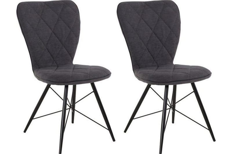 Mimia spisebordsstol 2 stk., Antracit