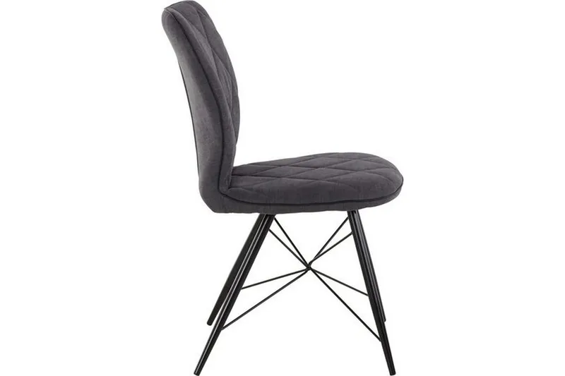 Mimia spisebordsstol 2 stk. - Antracit - Møbler - Stole & lænestole - Spisebordsstole & køkkenstole