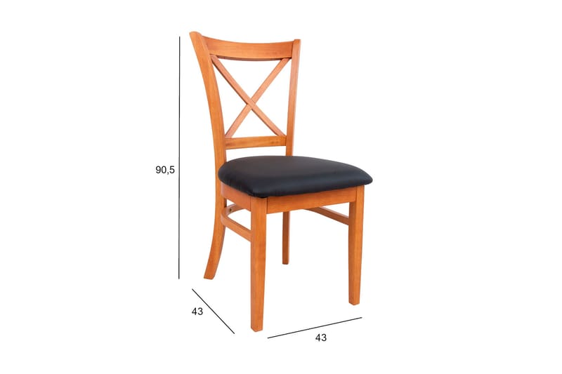 Mix&Match Stol Svart Black - Møbler - Stole & lænestole - Spisebordsstole & køkkenstole