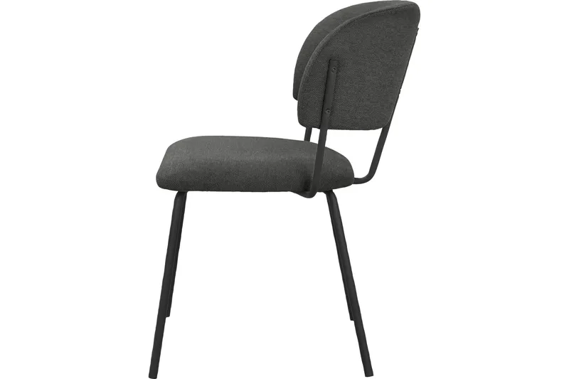 Moinara Armstol - Antracit - Møbler - Stole & lænestole - Spisebordsstole & køkkenstole