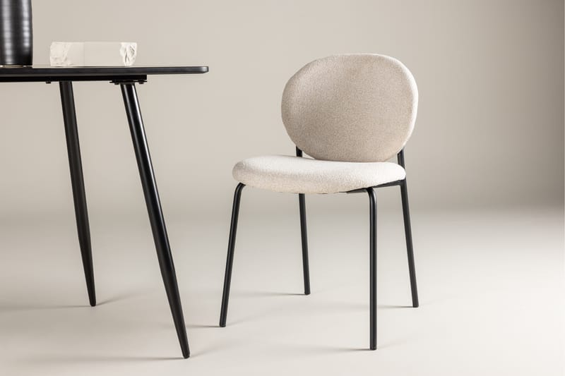 Moncoll Spisestol Beige - Venture Home - Spisebordsstole & køkkenstole