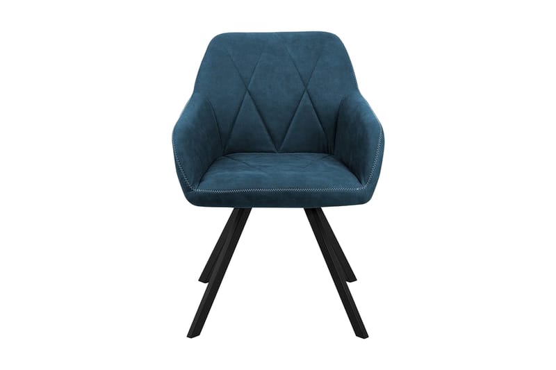 Monee stolsæt til 2 stk - Blå - Møbler - Stole & lænestole - Spisebordsstole & køkkenstole