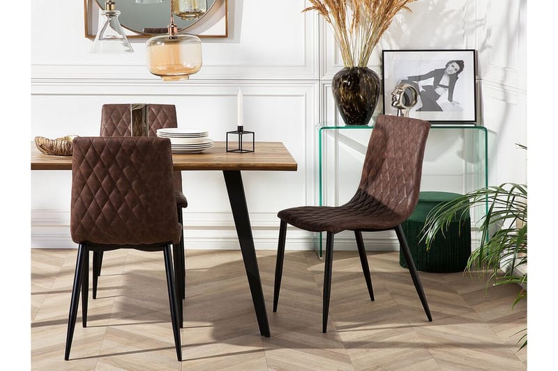Montana stol sæt 2 stk - Brun - Spisebordsstole & køkkenstole