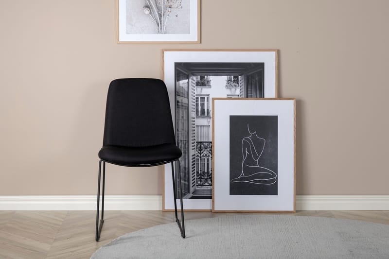 Muce Spisebordsstol - Svart - Møbler - Stole & lænestole - Spisebordsstole & køkkenstole