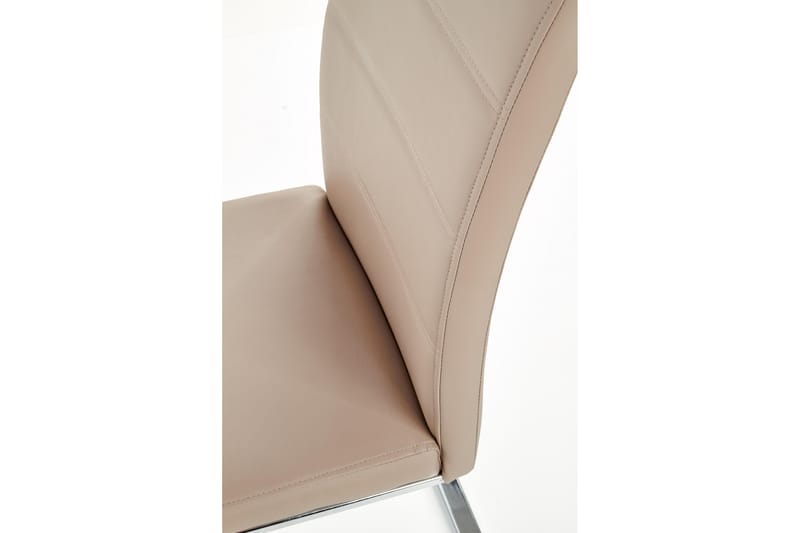 Mumford Spisebordstol Kunstlæder - Lysebrun - Spisebordsstole & køkkenstole