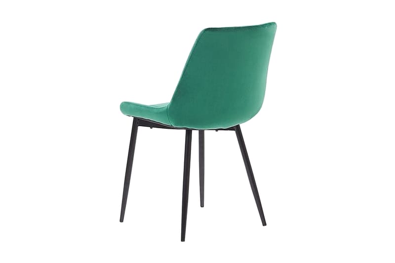 Mustadfors Velourstol 2-pak - Grøn - Spisebordsstole & køkkenstole