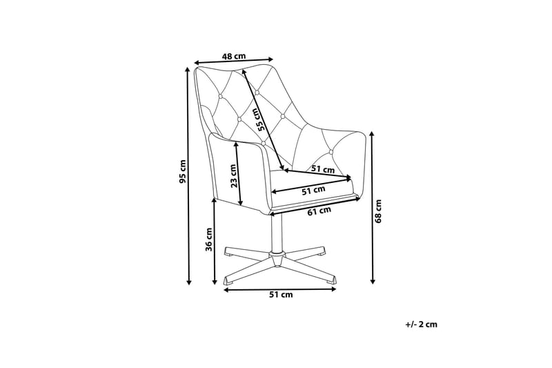 Najor Stol Velour - Grå - Møbler - Stole & lænestole - Spisebordsstole & køkkenstole