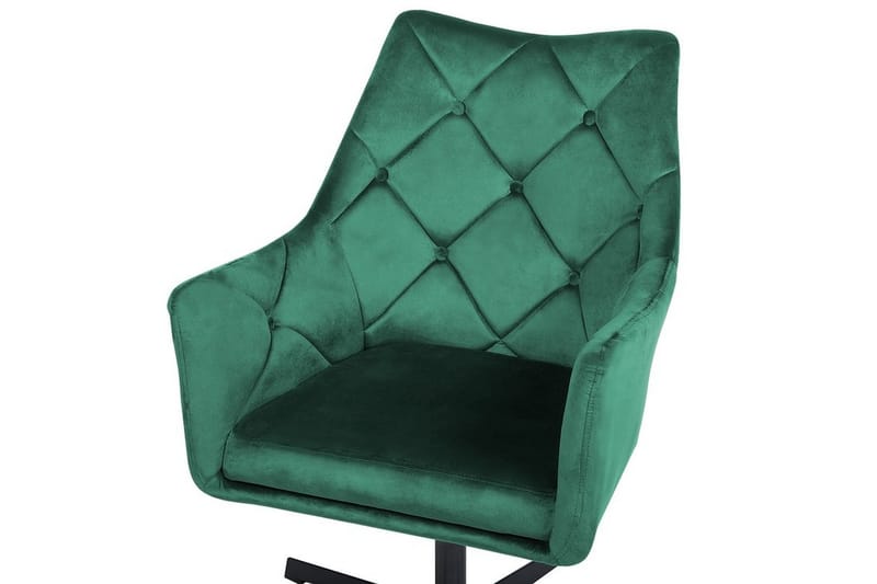 Najor Stol Velour - Grøn - Spisebordsstole & køkkenstole - Armstole