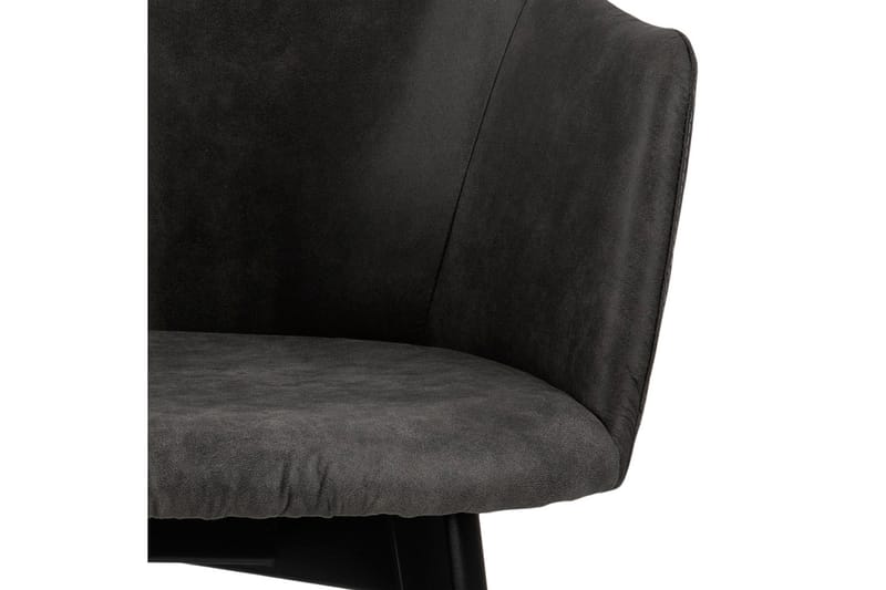 Naquasha Armstol - Grå/Sort - Spisebordsstole & køkkenstole - Armstole