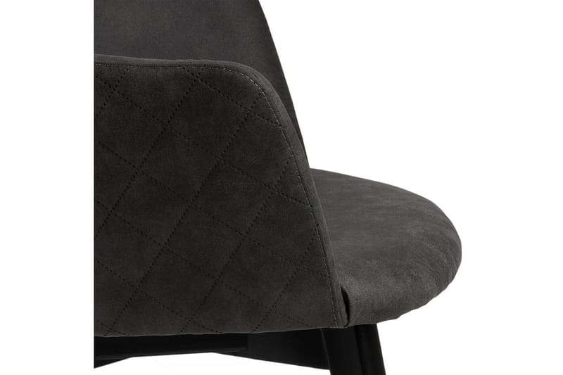 Naquasha Armstol - Grå/Sort - Møbler - Stole & lænestole - Spisebordsstole & køkkenstole