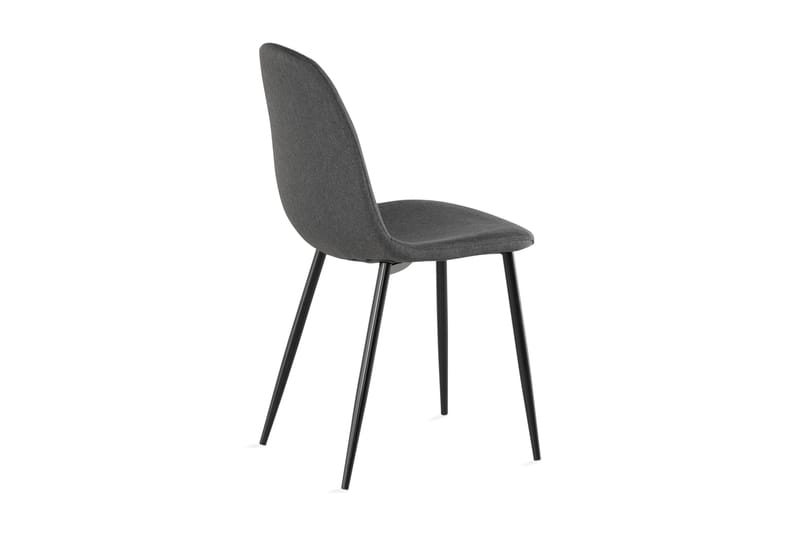 Nibe Spisebordsstol - Grå/Sort - Møbler - Stole & lænestole - Spisebordsstole & køkkenstole