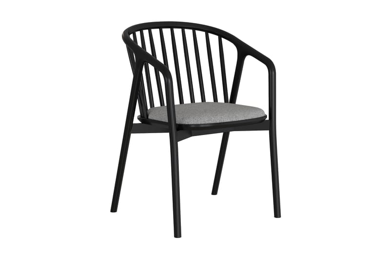 Noira Spisebordstol Eg - Sort - Møbler - Stole & lænestole - Spisebordsstole & køkkenstole