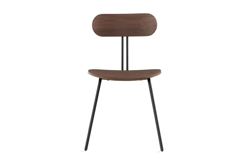 Noira Spisebordstol Massivt Træ - Brun - Spisebordsstole & køkkenstole