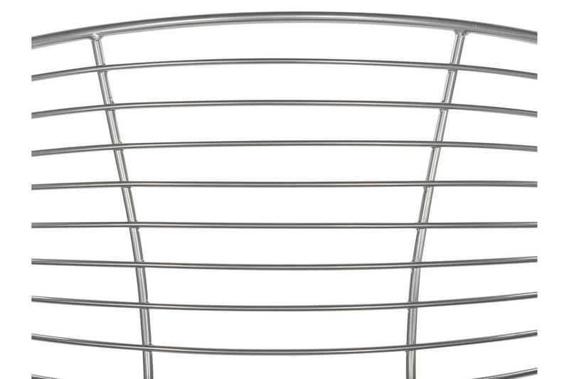 Nyac Stol 2 stk - Sølv/Kunstlæder - Spisebordsstole & køkkenstole - Armstole