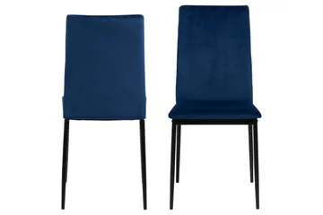 Oakton Spisestol - Blå - Møbler - Stole & lænestole - Spisebordsstole & køkkenstole
