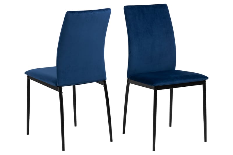 Oakton Spisestol - Blå - Spisebordsstole & køkkenstole