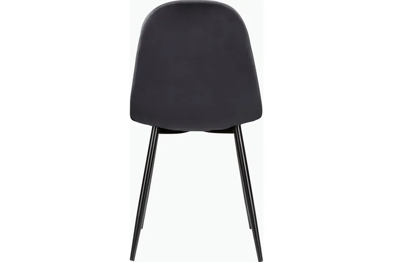 Oktoos Spisebordsstol - Antracit/Sort - Møbler - Stole & lænestole - Spisebordsstole & køkkenstole