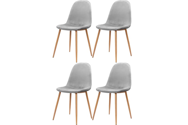 Oktoos Spisebordsstol, Grå/Natur