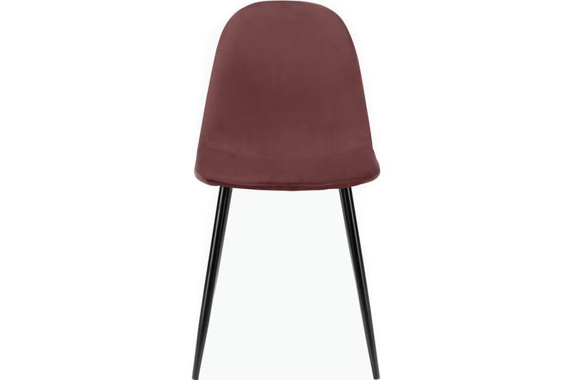 Oktoos Spisebordsstol - Lyserød/Sort - Spisebordsstole & køkkenstole