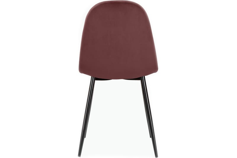 Oktoos Spisebordsstol - Lyserød/Sort - Spisebordsstole & køkkenstole