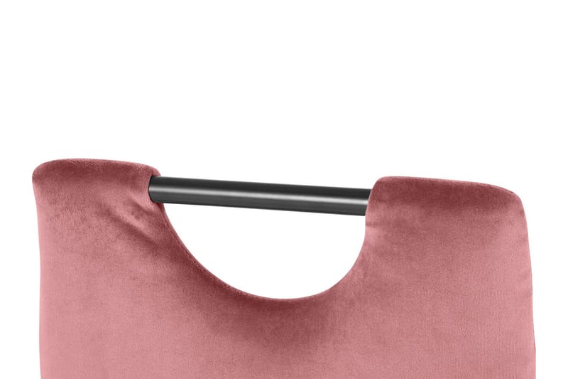 Olanta Spisebordsstol - Velour/Lyserød - Møbler - Stole & lænestole - Spisebordsstole & køkkenstole