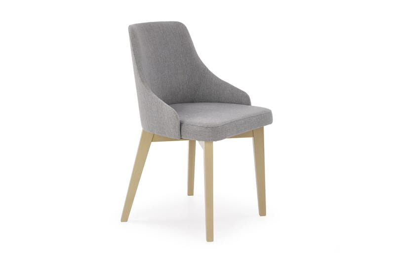 Olmos Spisebordstol - Grå/Eg - Spisebordsstole & køkkenstole