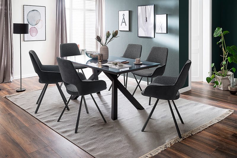 PARANA 2 4-LEG-CH. DREJLET - Møbler - Stole & lænestole - Spisebordsstole & køkkenstole