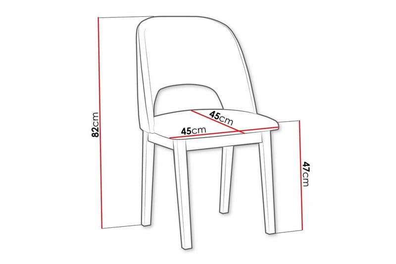 Patrickswell Stol - Brun - Møbler - Stole & lænestole - Spisebordsstole & køkkenstole