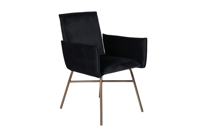 Petra Karmstol, Fløyel/Svart/Kobber