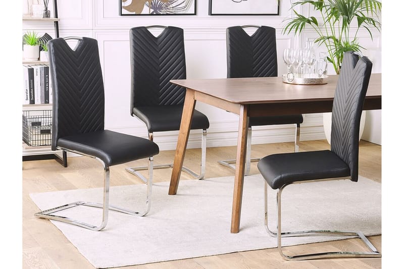 Picknes Spisebordsstol 2stk - Sort - Spisebordsstole & køkkenstole