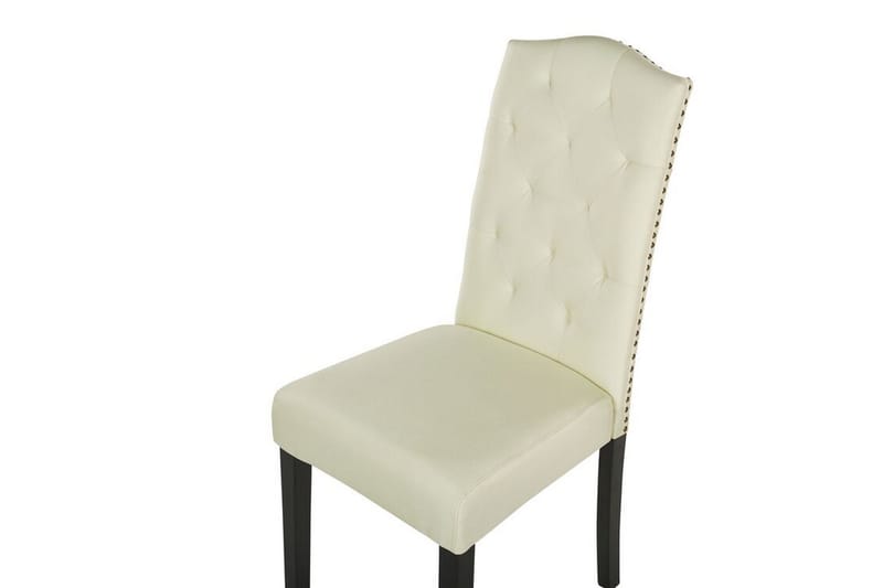 Piley Stol 2 stk - Hvid - Spisebordsstole & køkkenstole