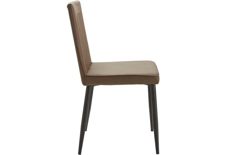 Pinon spisebordsstol kunstlæder 2 stk. - Brun - Møbler - Stole & lænestole - Spisebordsstole & køkkenstole