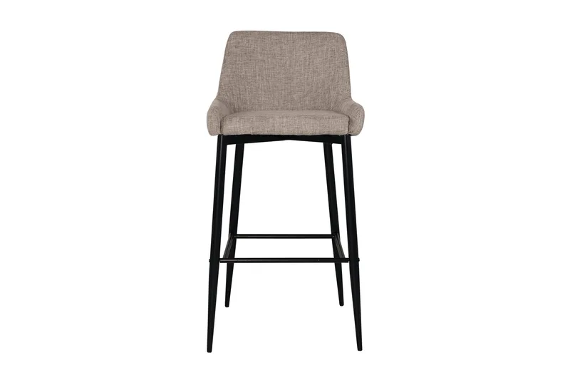 Plaza Barstol - Beige/Svart - Møbler - Stole & lænestole - Spisebordsstole & køkkenstole