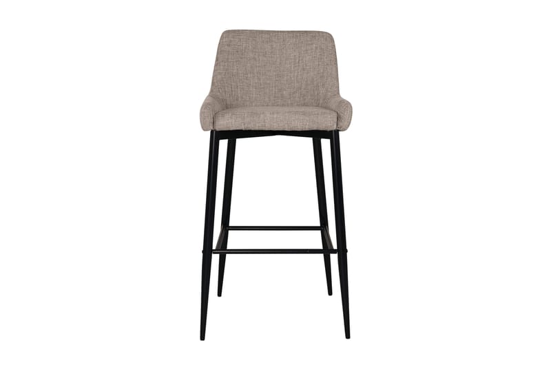 Plaza Barstol - Beige/Svart - Møbler - Stole & lænestole - Spisebordsstole & køkkenstole