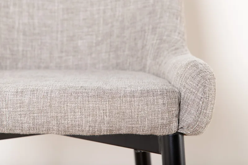 Plaza Barstol - Beige/Svart - Møbler - Stole & lænestole - Spisebordsstole & køkkenstole