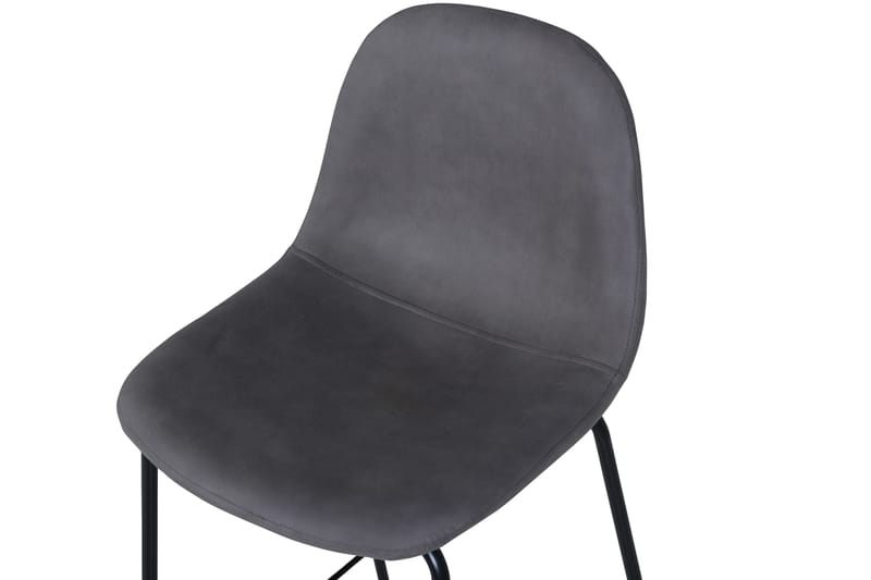 Polar Barstol - Grå/Svart - Møbler - Stole & lænestole - Spisebordsstole & køkkenstole