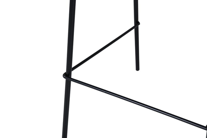 Polar Barstol - Grå/Svart - Møbler - Stole & lænestole - Spisebordsstole & køkkenstole