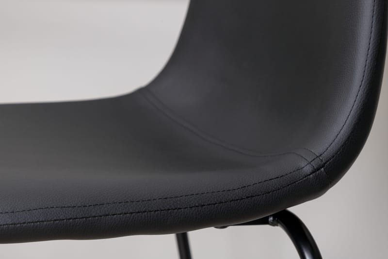 Polar Barstol - Kunstlær/Svart - Møbler - Stole & lænestole - Spisebordsstole & køkkenstole