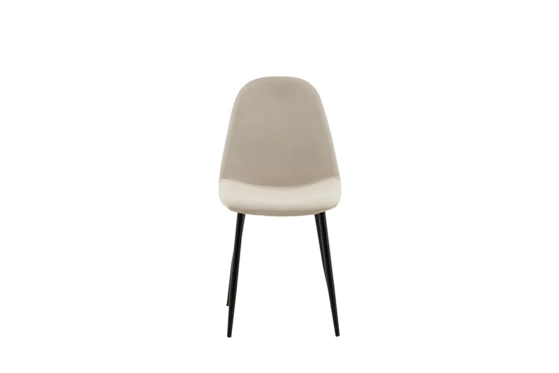 Polar Køkkenstol, Svart/Beige