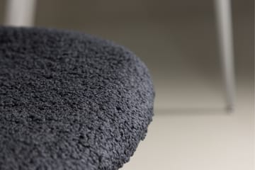 Polar Spisebordsstol i Bouclé med Metalben - Sort - Møbler - Stole & lænestole - Spisebordsstole & køkkenstole