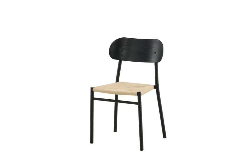 Polly Spisebordsstol, Sort