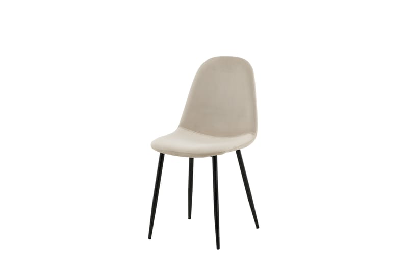 Pontus Køkkenstol - Sort/Beige - Spisebordsstole & køkkenstole