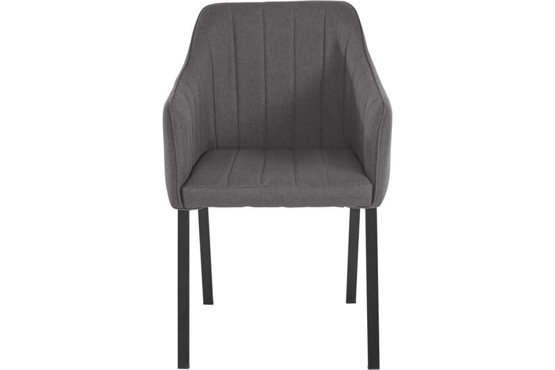 Pukarp Armstol - Antracit - Møbler - Stole & lænestole - Spisebordsstole & køkkenstole