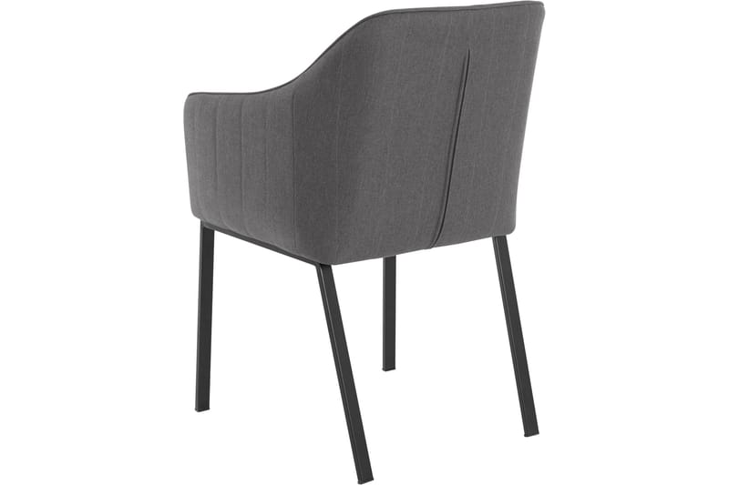 Pukarp Armstol - Antracit - Møbler - Stole & lænestole - Spisebordsstole & køkkenstole