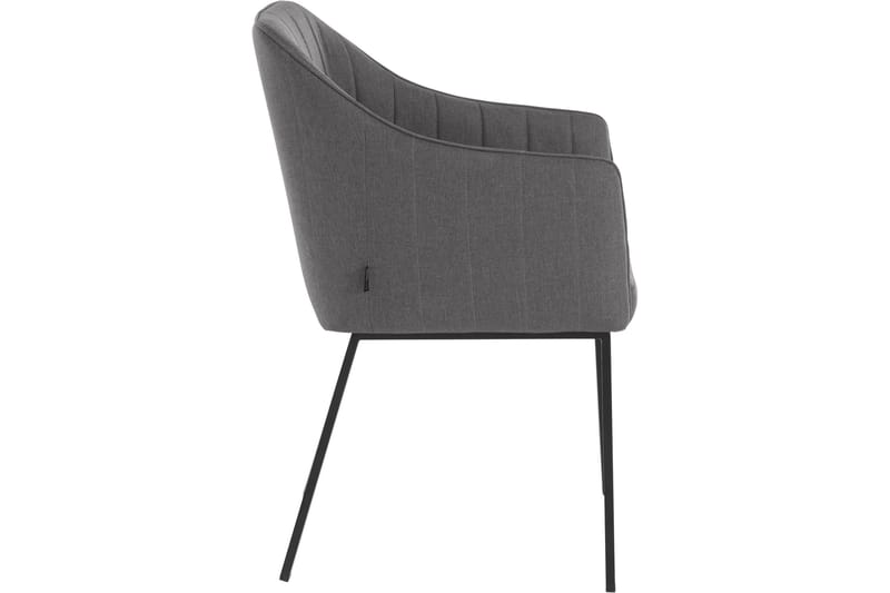 Pukarp Armstol - Antracit - Møbler - Stole & lænestole - Spisebordsstole & køkkenstole