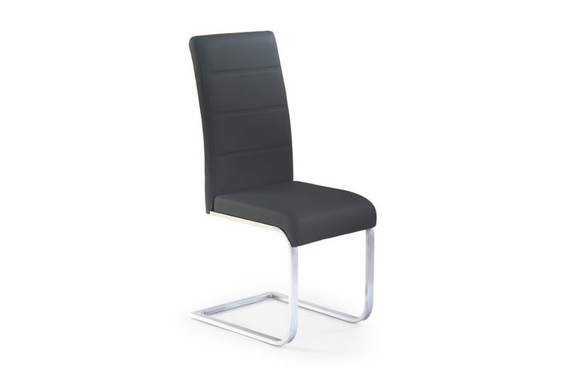 Reon Spisebordstol Kunstlæder - Sort - Spisebordsstole & køkkenstole